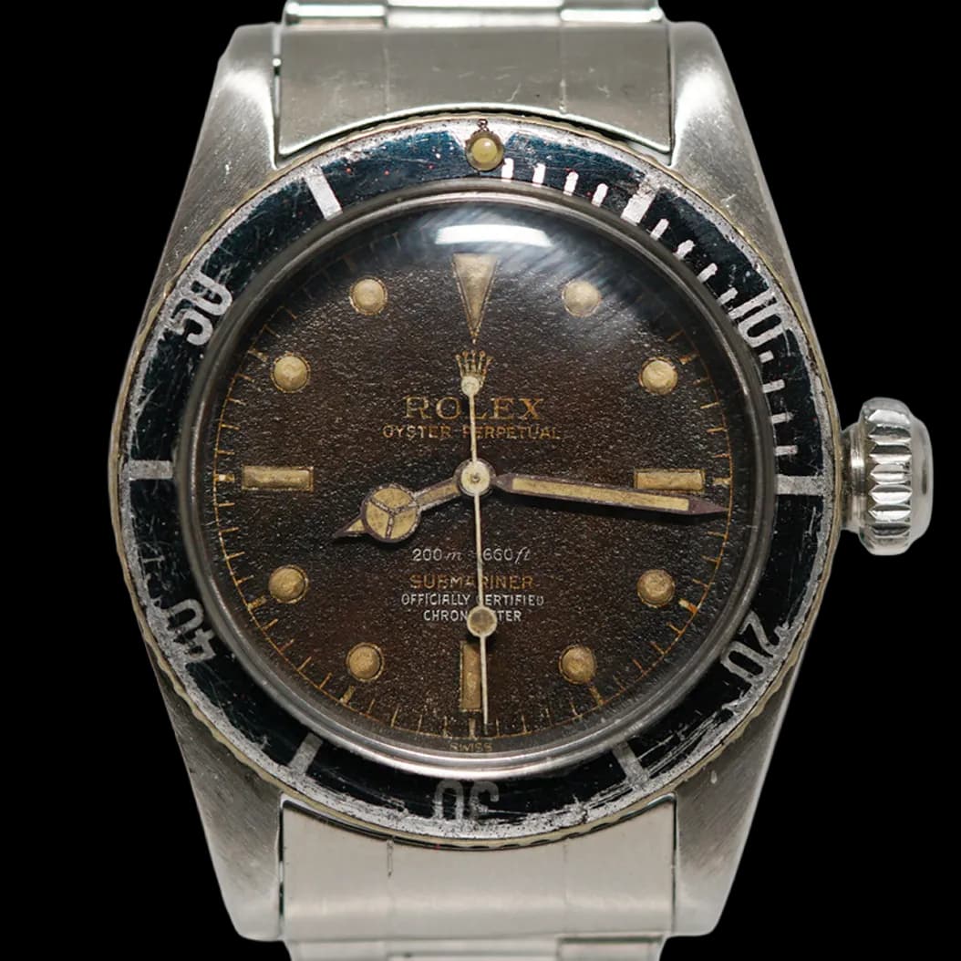 Rolex Submariner 6538 small crown